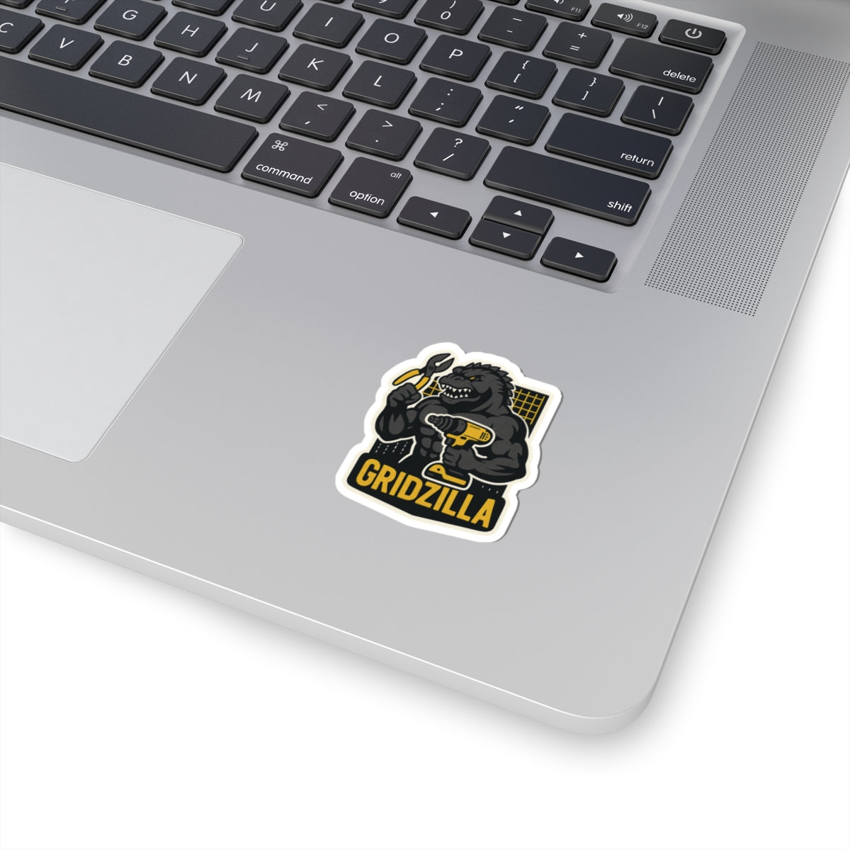 “Gridzilla” Kiss-Cut Sticker