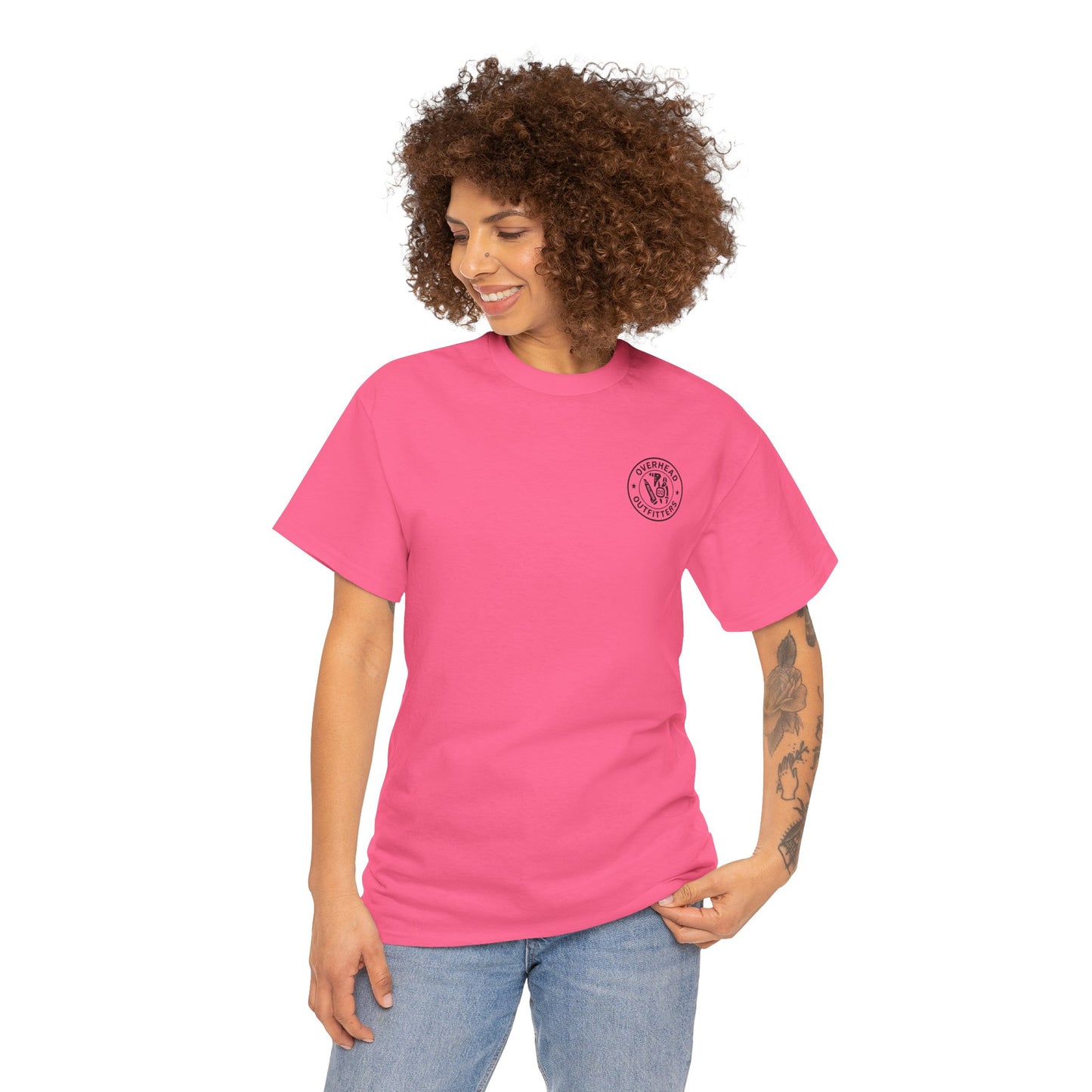 “Measure. Cut. Curse. Repeat.” Safety Colors Tee