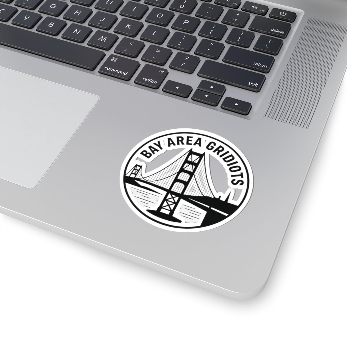 “Bay Area Gridiots” Sticker - Golden Gate Bridge  Kiss-Cut Sticker