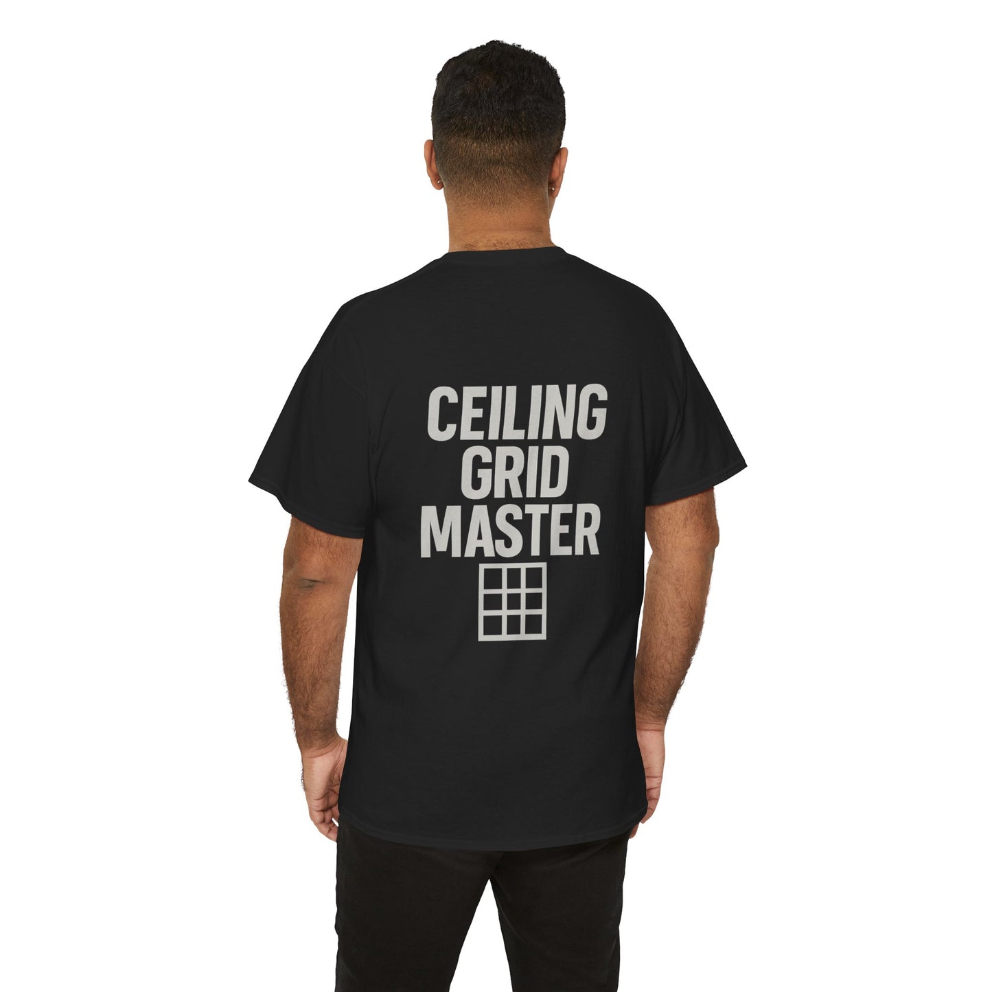 “Ceiling Grid Master” shirt