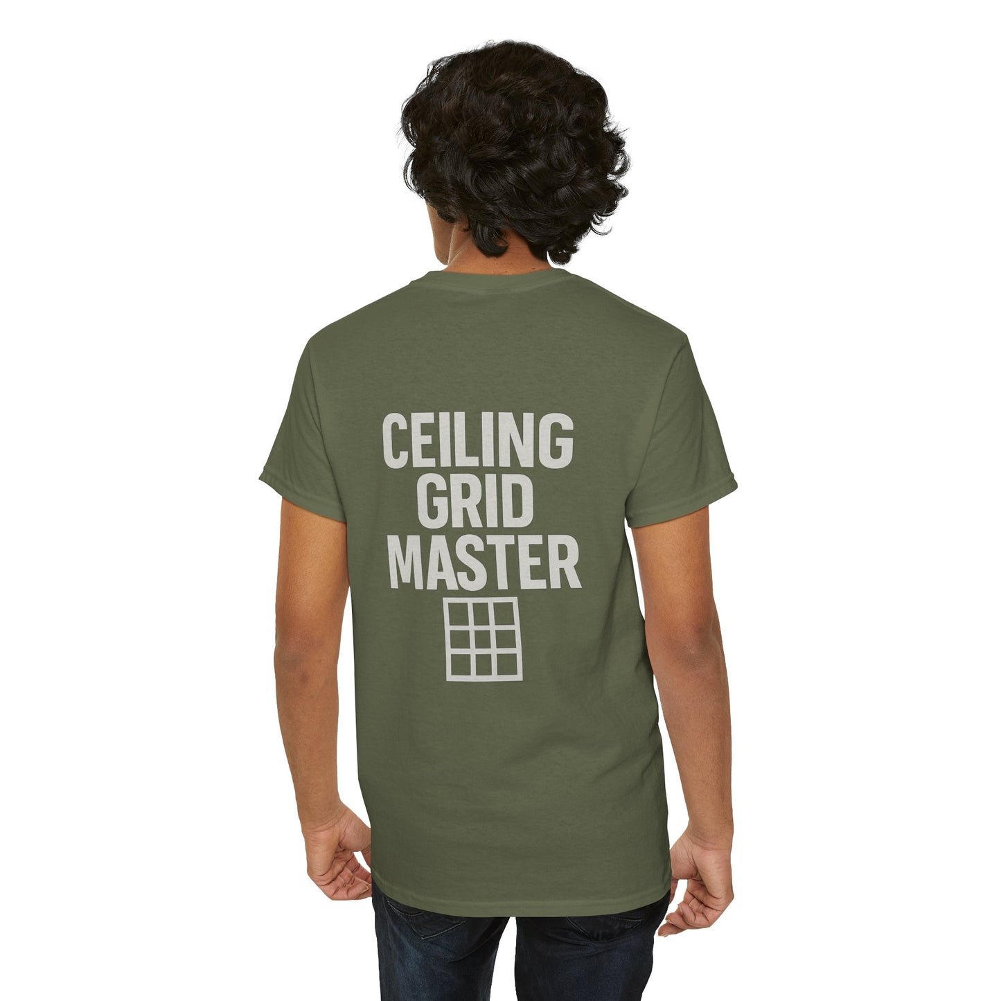“Ceiling Grid Master” shirt