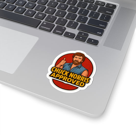 Chuck Norris Approved Sticker