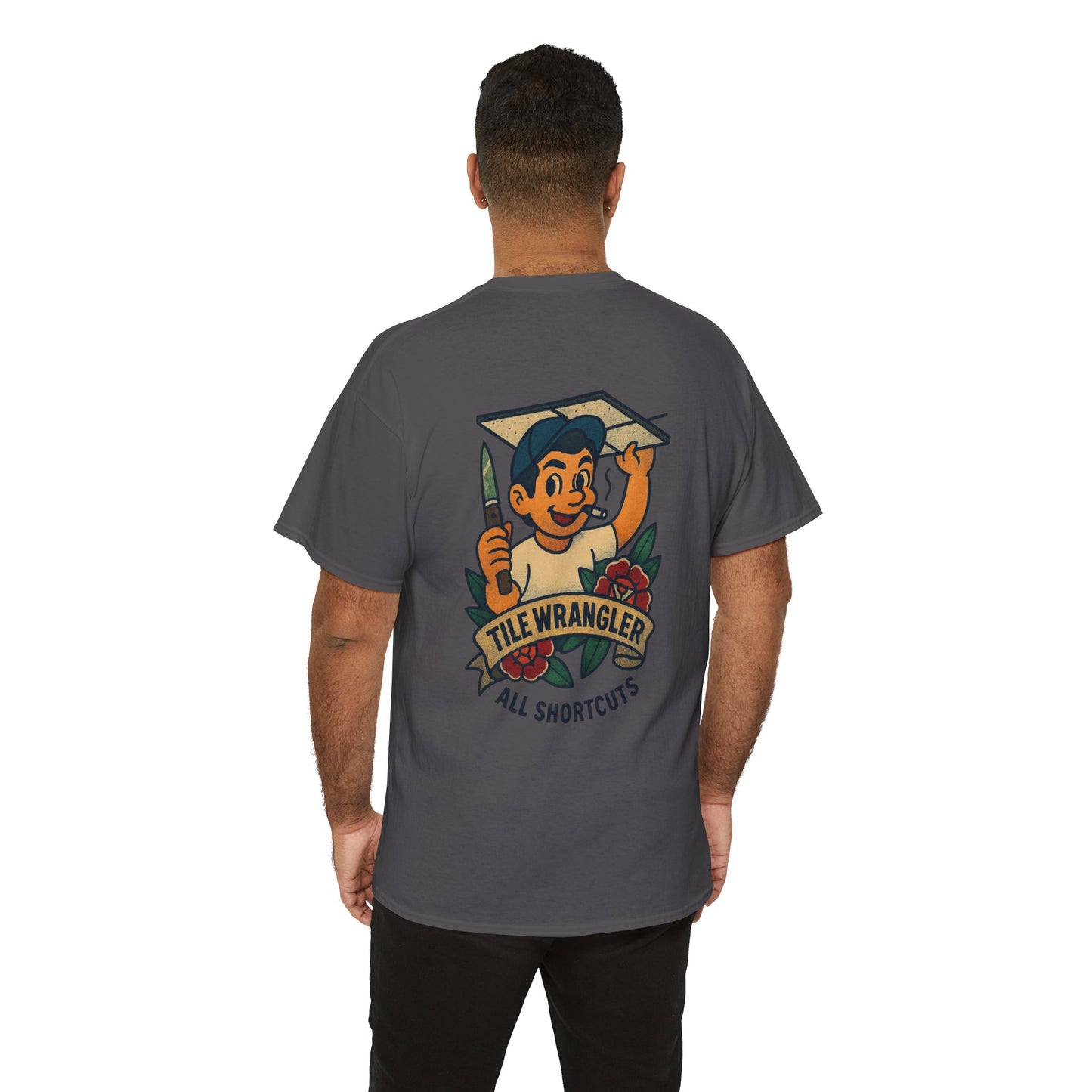 “Tile Wrangler. All shortcuts” shirt