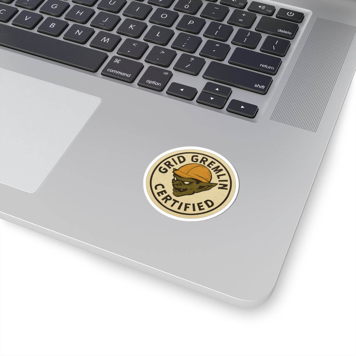 “Grid Gremlin Certified” Kiss-Cut Sticker