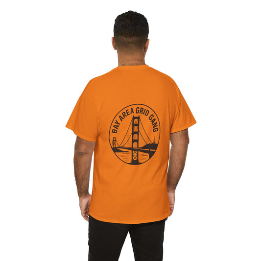 “Bay Area Grid Gang” with Golden Gate Bridge. Safety colors