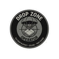 “Drop Zone Operator” version 2, take cover! kiss-cut sticker, military inspired