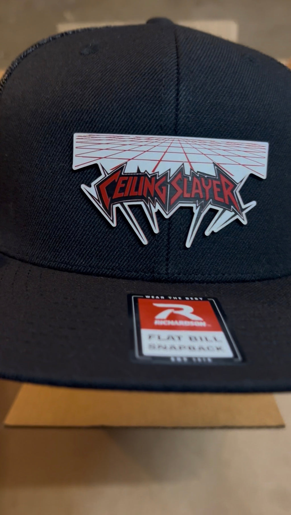 Ceiling Slayer Trucker Hat – Acrylic Patch