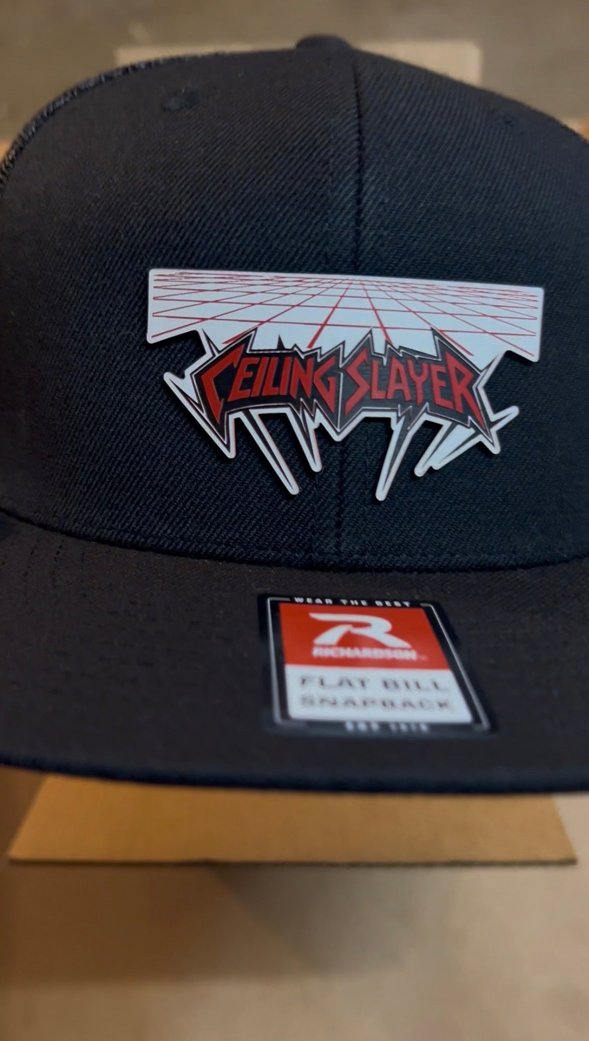 Ceiling Slayer Trucker Hat – Acrylic Patch