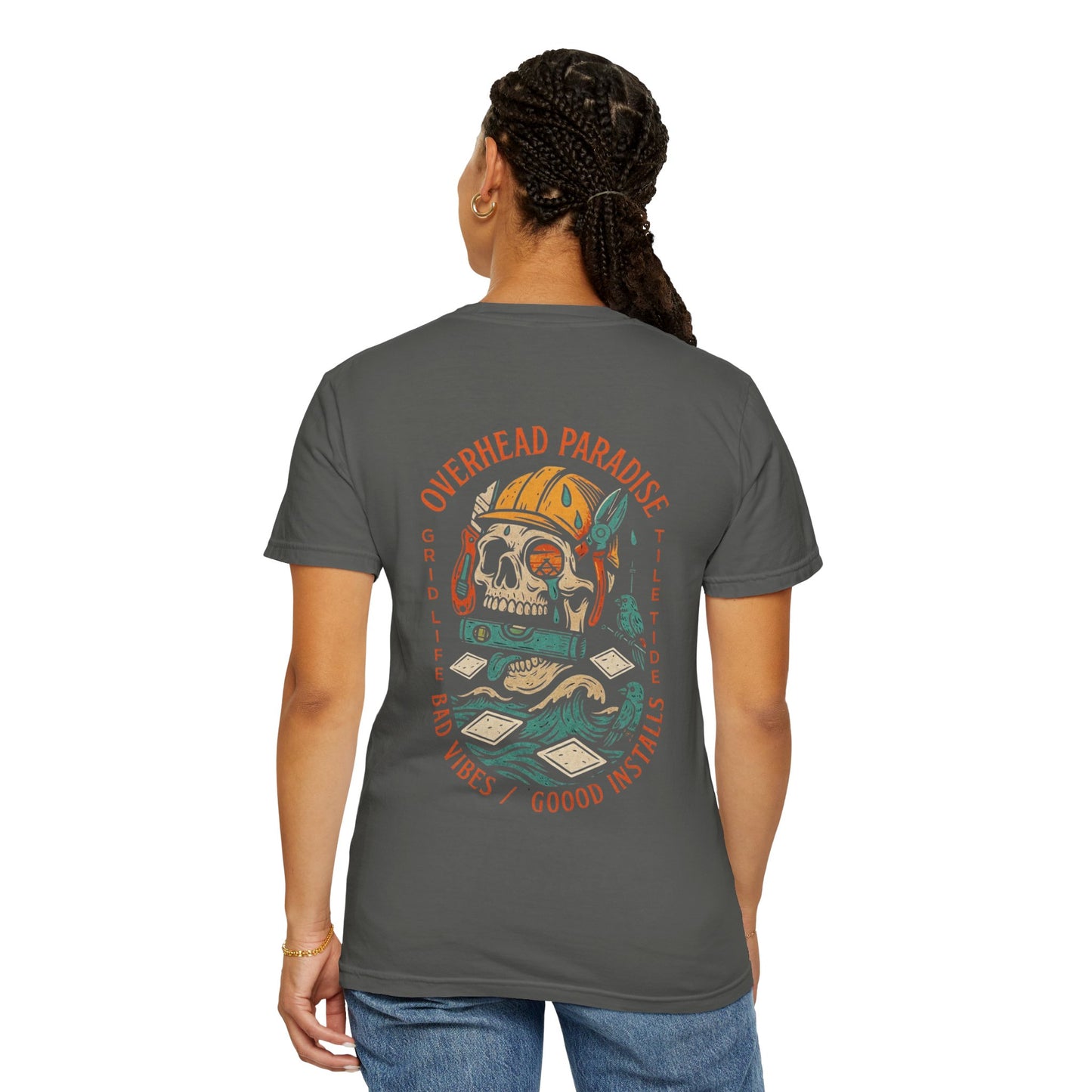 Overhead Paradise – Grid Life Tee