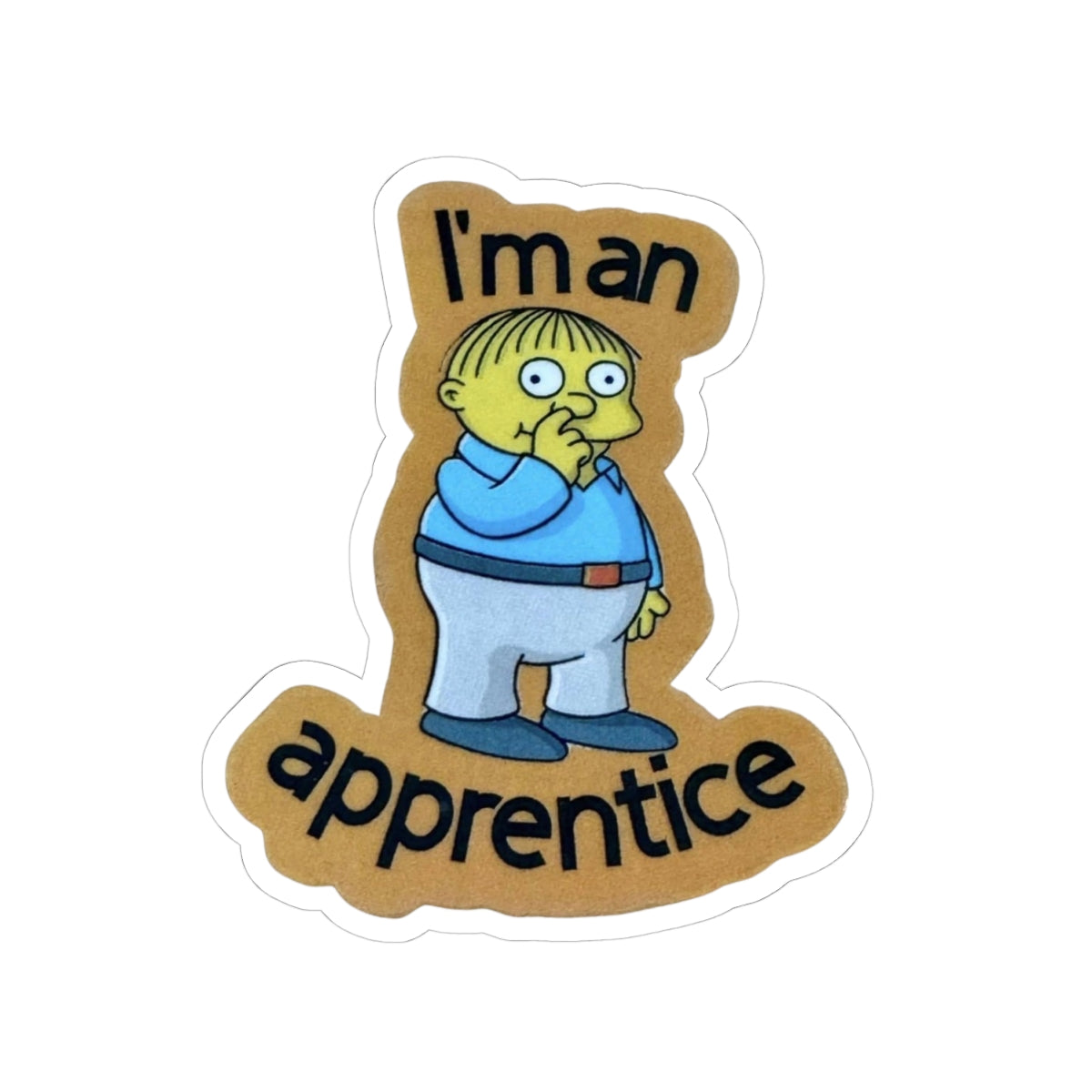 "I'm an apprentice" Ralph Mash-Up - Sticker