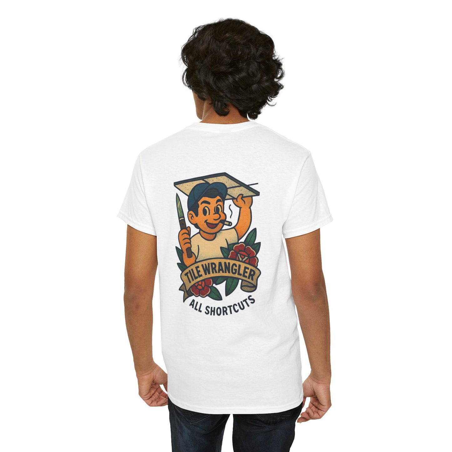 “Tile Wrangler. All shortcuts” shirt