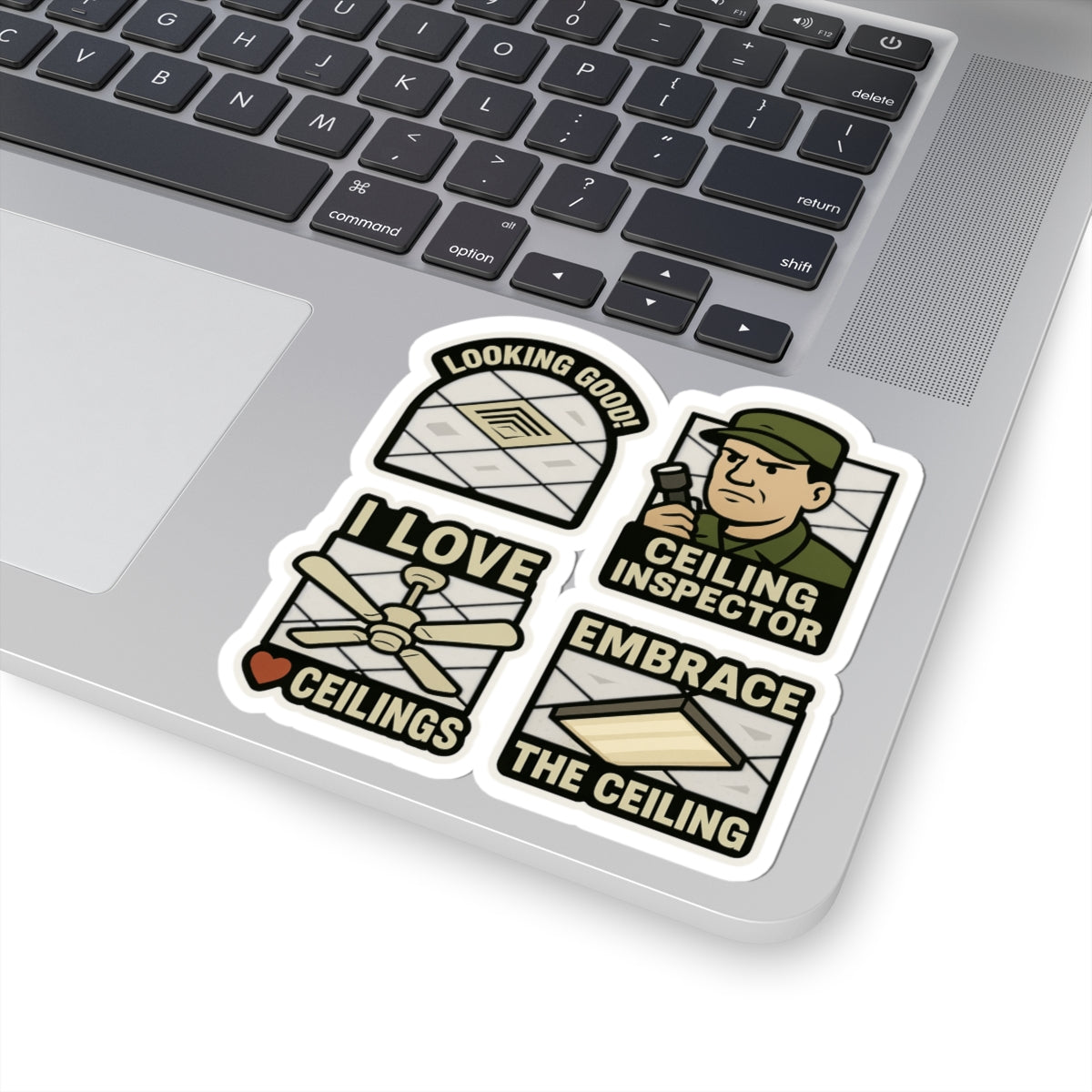 Military unit patch Inspired sticker sheet value pack. Kiss-Cut Sticker