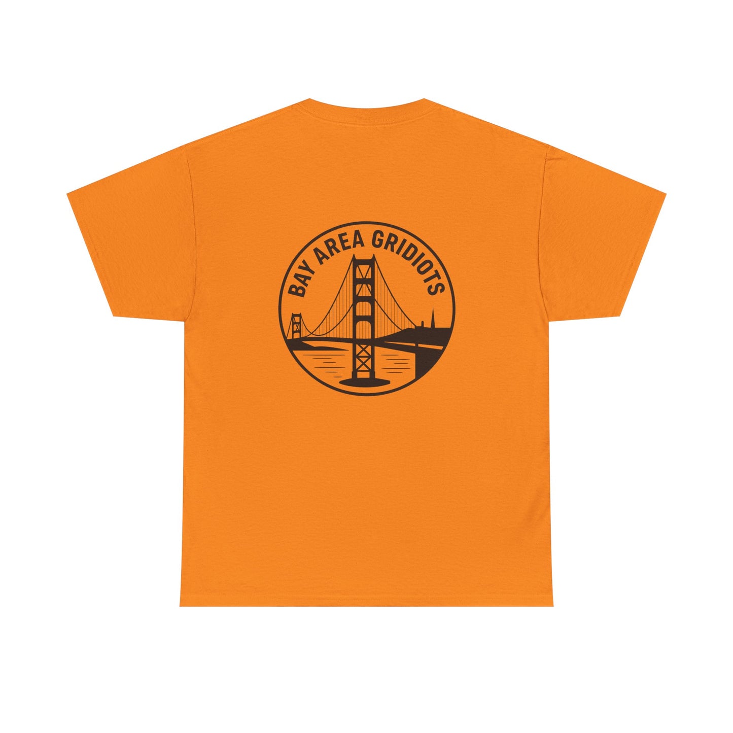 “Bay Area Gridiots” with Golden Gate Bridge. Safety colors