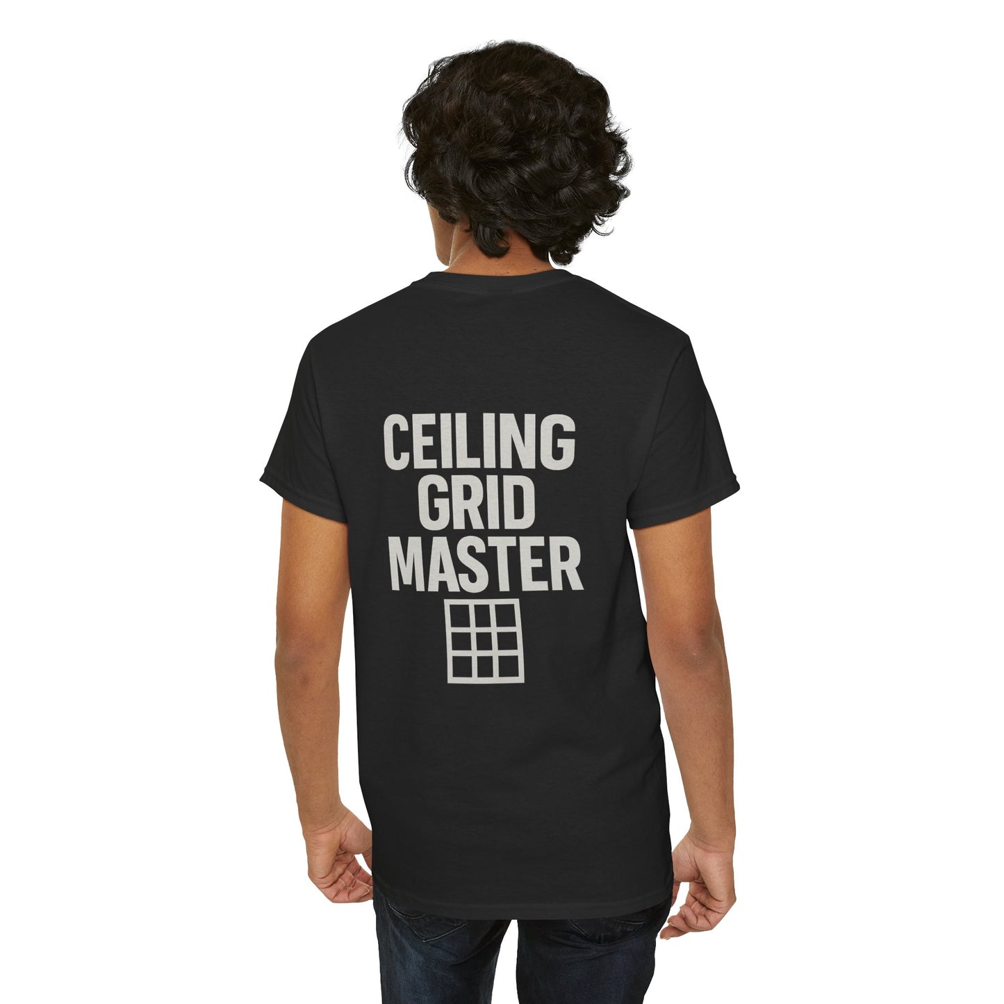 “Ceiling Grid Master” shirt