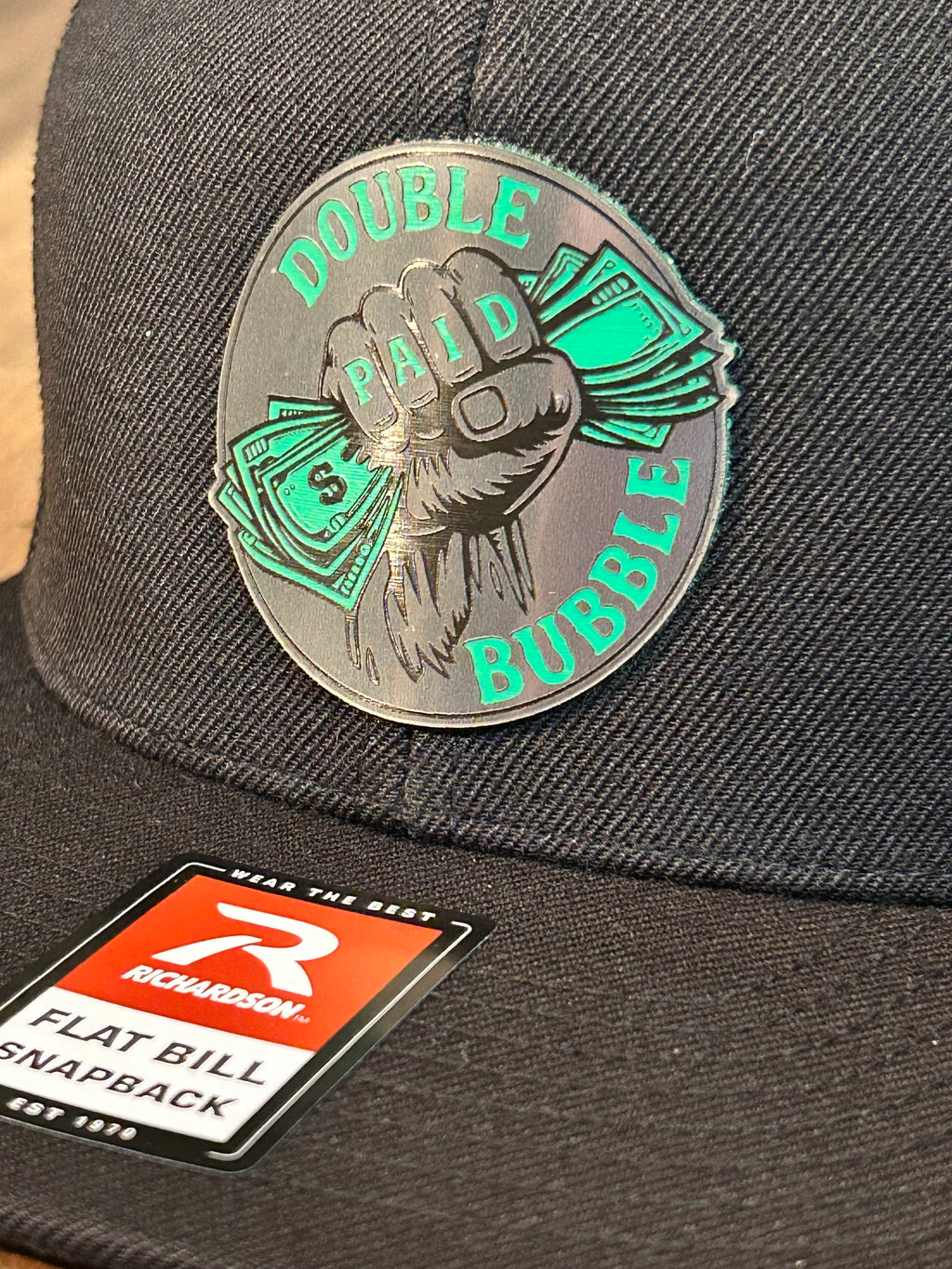 Double Bubble Trucker Hat – Acrylic Patch