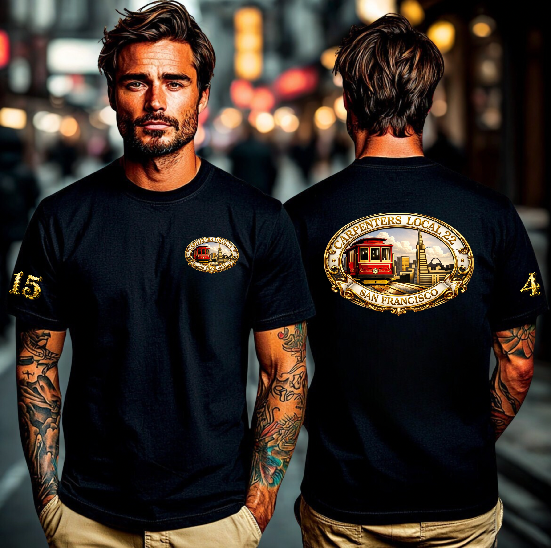 San Francisco Carpenters Local 22 – shirt