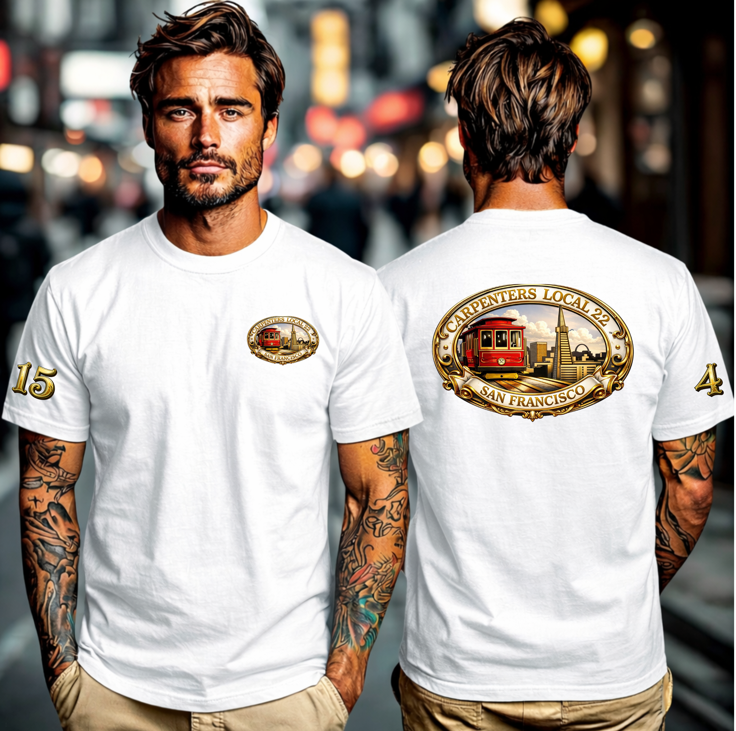 San Francisco Carpenters Local 22 – shirt