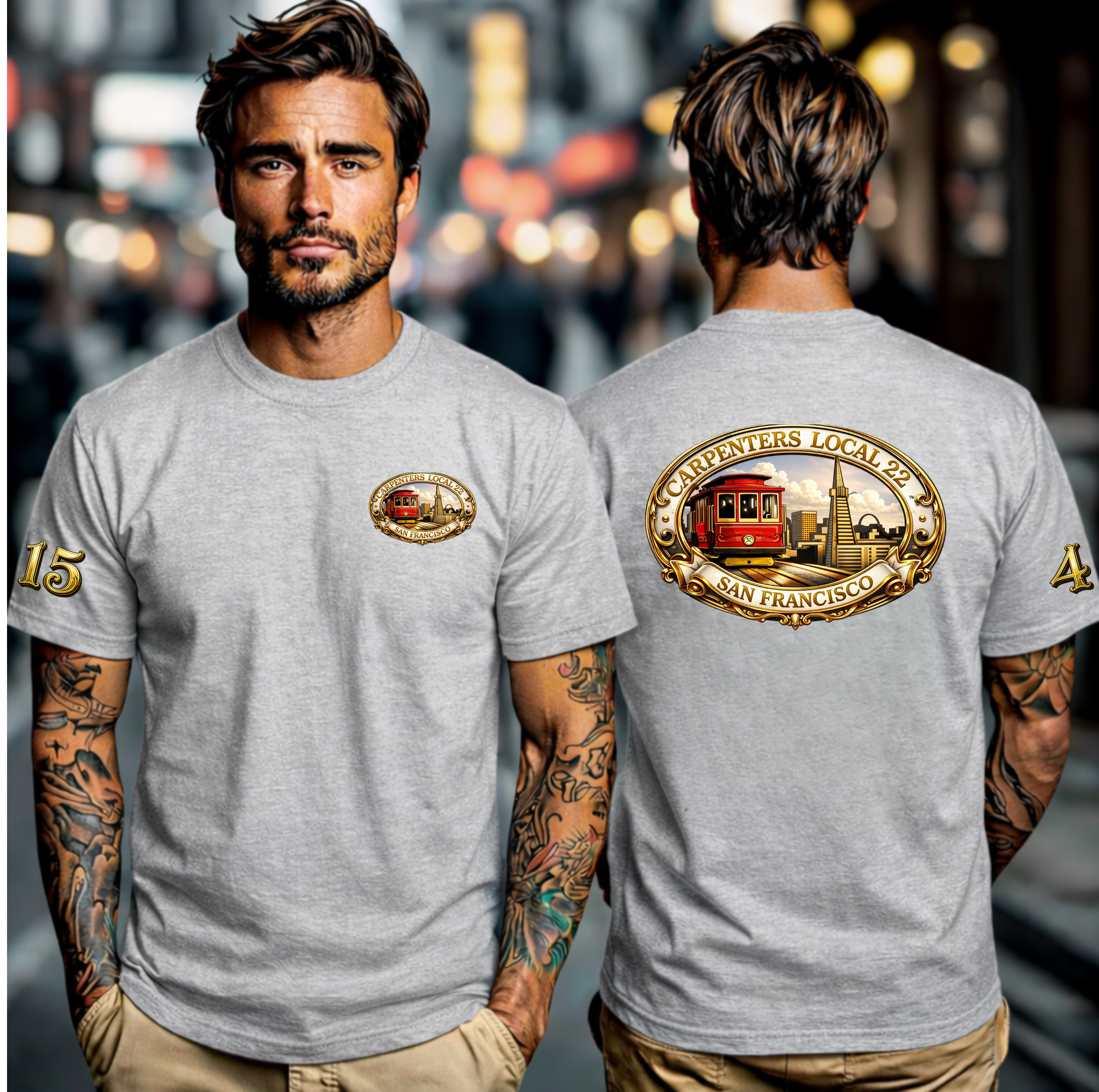 San Francisco Carpenters Local 22 – shirt