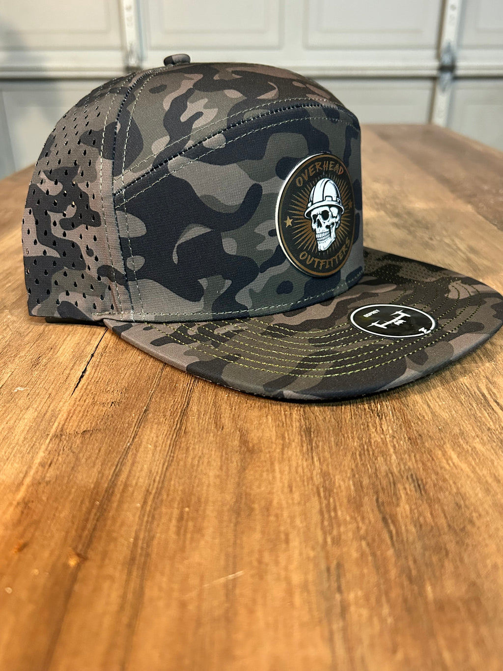 Overhead Outfitters brand logo Trucker Hat – Acrylic Patch