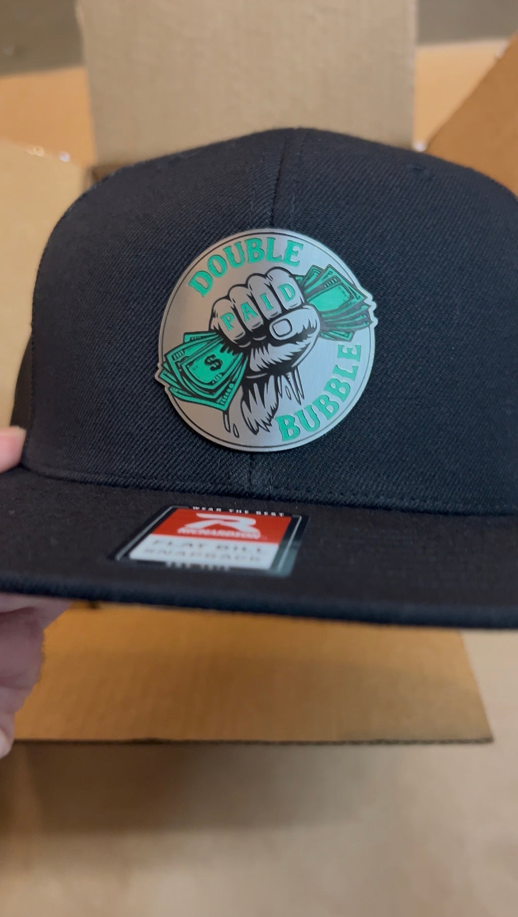 Double Bubble Trucker Hat – Acrylic Patch