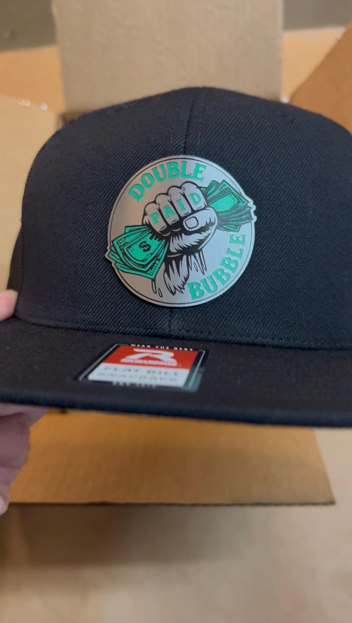 Double Bubble Trucker Hat – Acrylic Patch