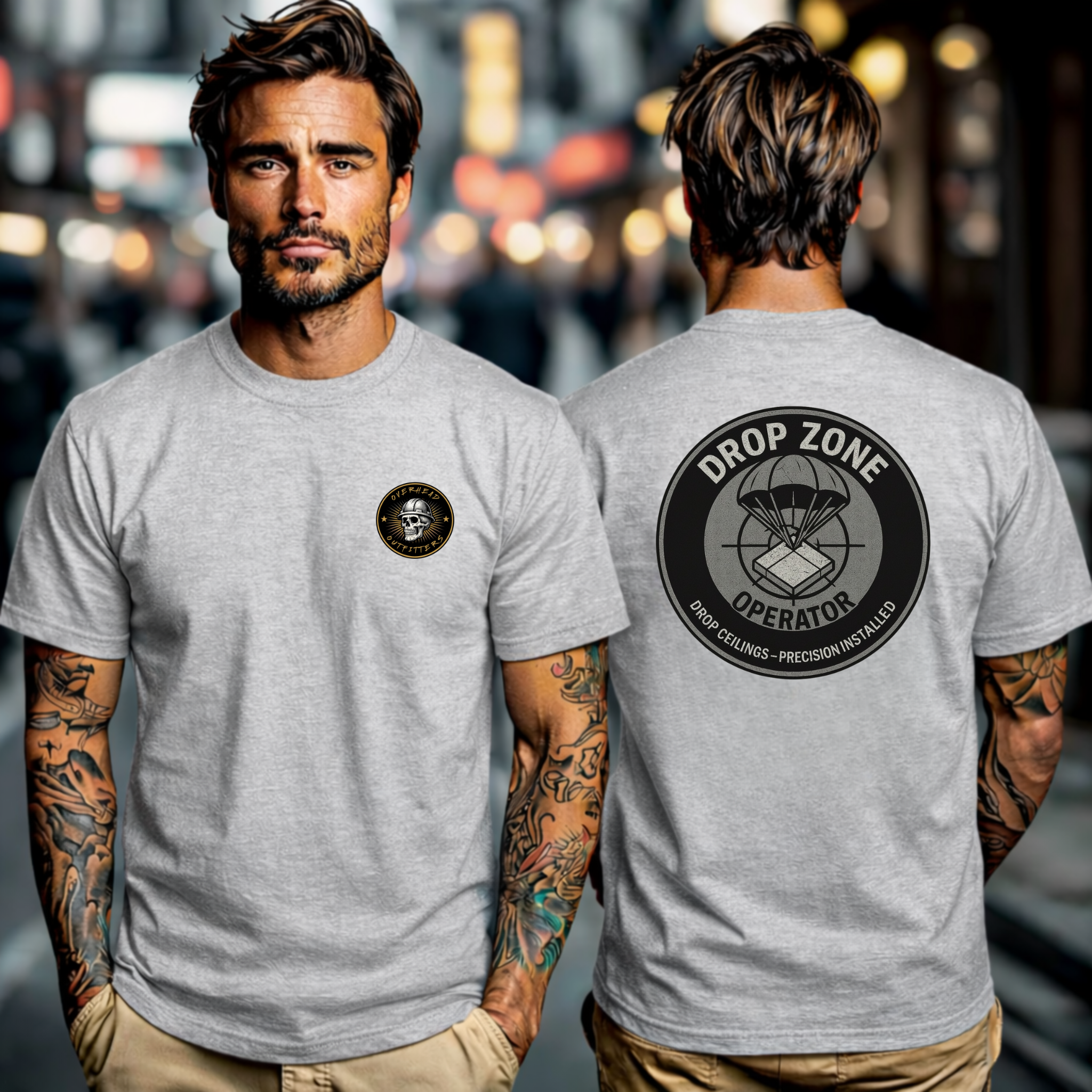 “Drop Zone Operator” military inspired shirt