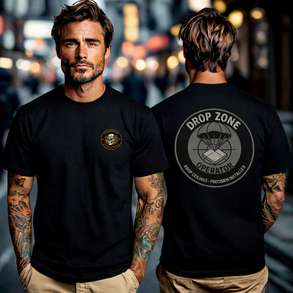“Drop Zone Operator” military inspired shirt