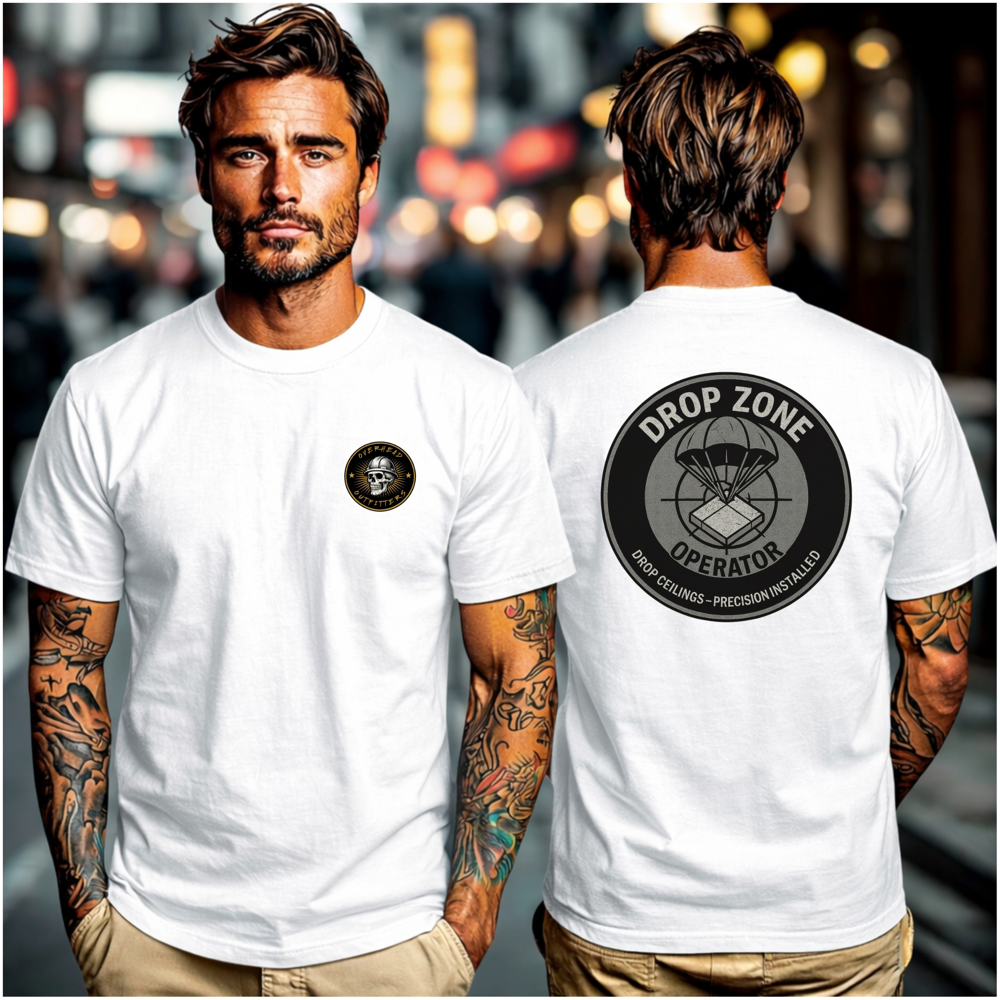 “Drop Zone Operator” military inspired shirt