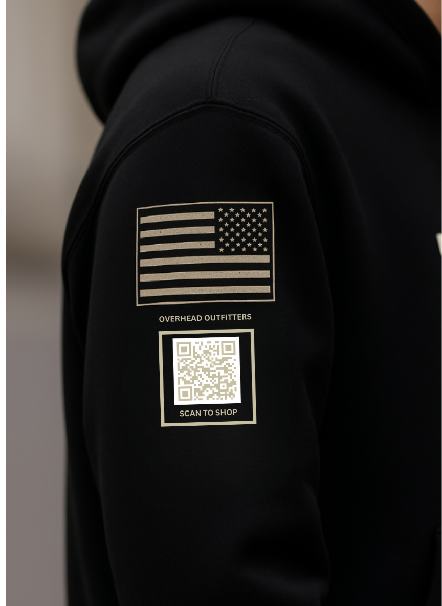 Ceiling Slayer Hoodie – Full Multi-Print Work Hoodie | Back, Both Sleeves & Chest Logo