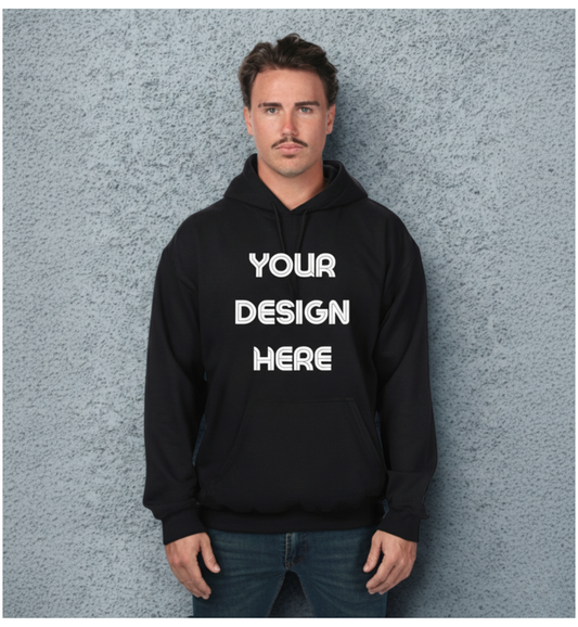 Basic Custom Hoodie – Gildan Heavy Blend