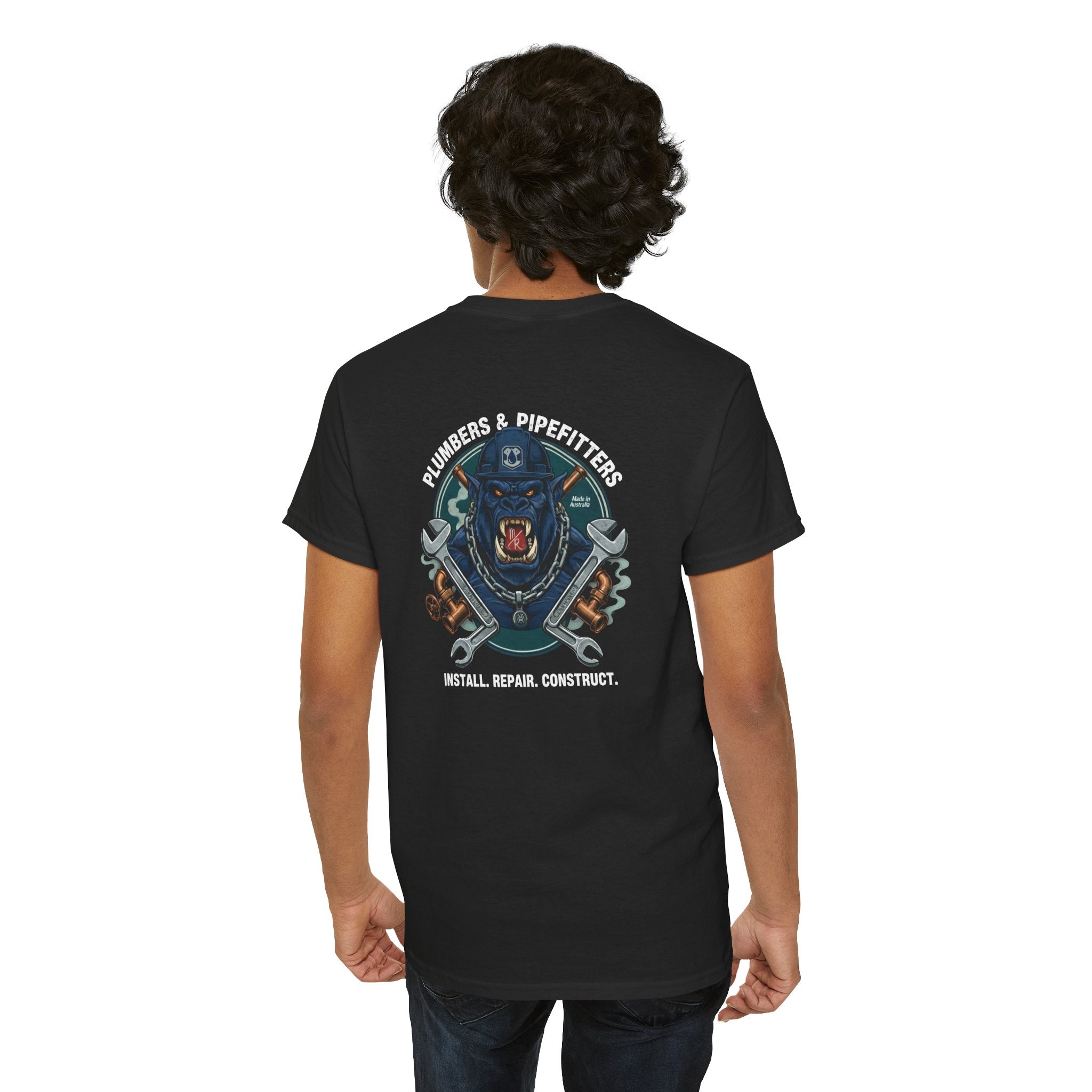 Blue Monster – Plumbers & Pipefitters Shirt