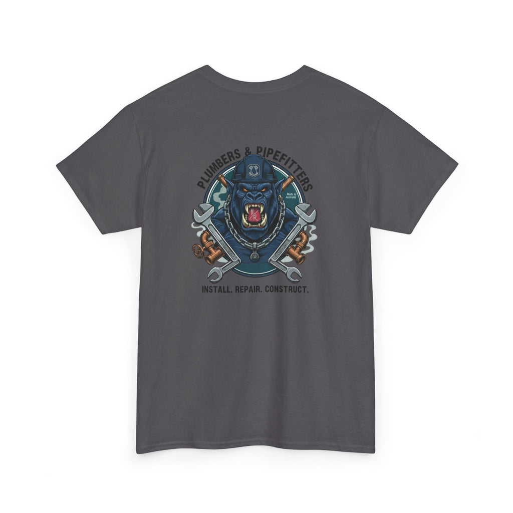 Blue Monster – Plumbers & Pipefitters Shirt