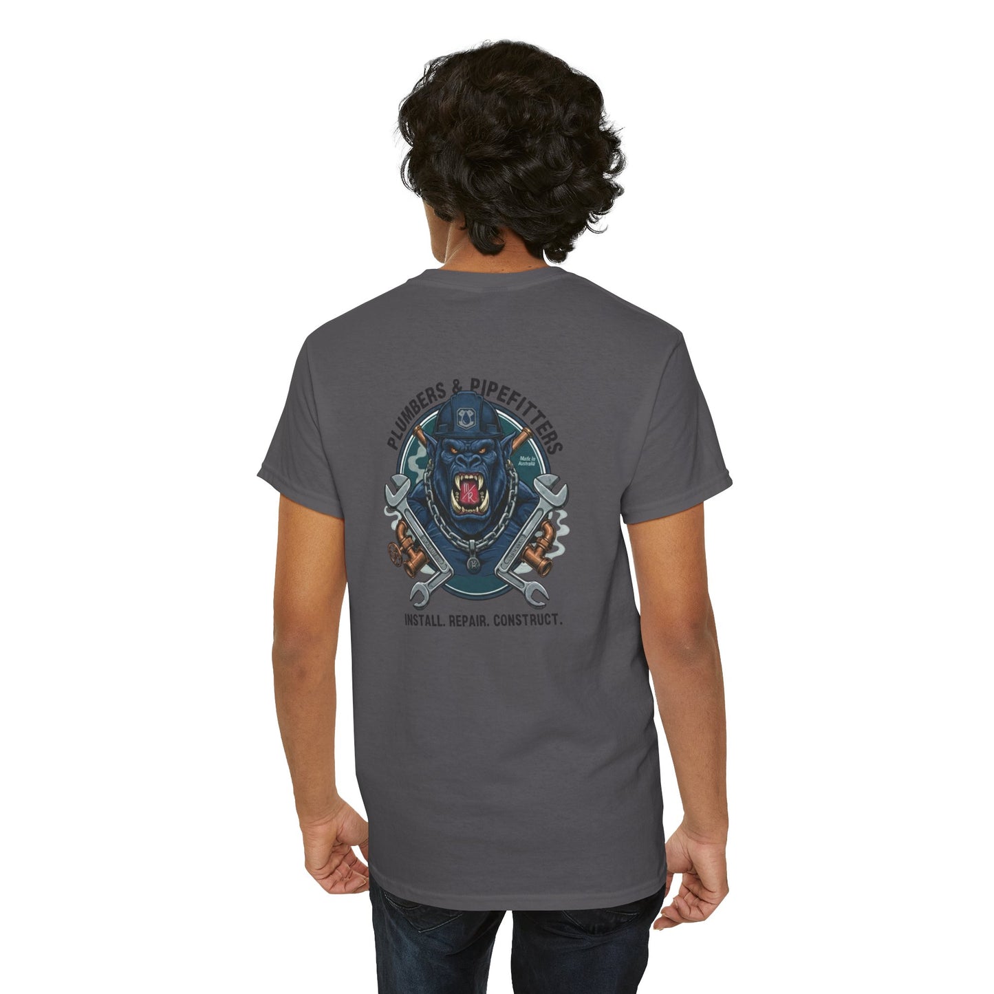 Blue Monster – Plumbers & Pipefitters Shirt
