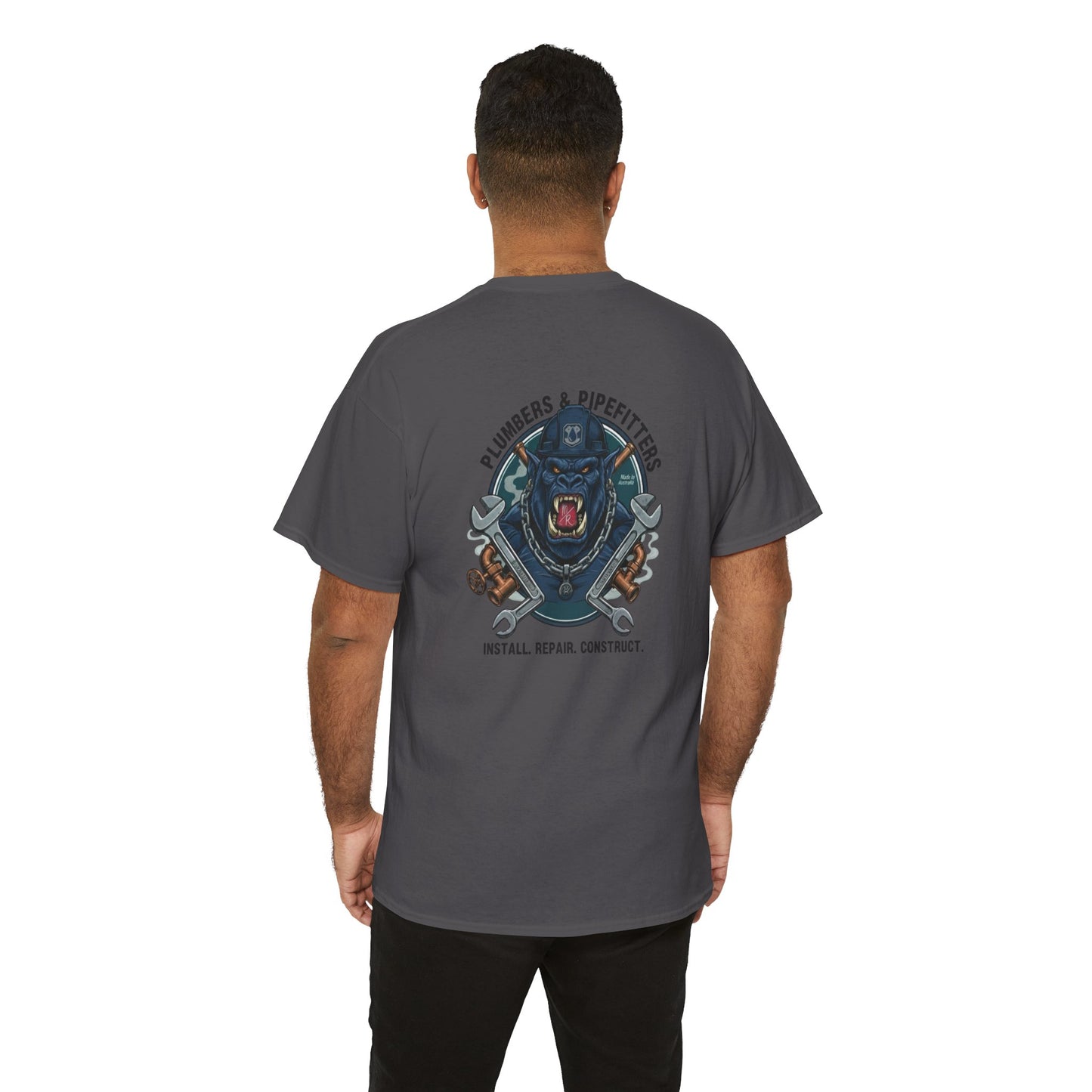 Blue Monster – Plumbers & Pipefitters Shirt