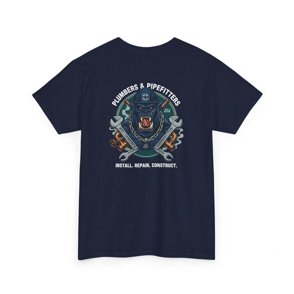 Blue Monster – Plumbers & Pipefitters Shirt