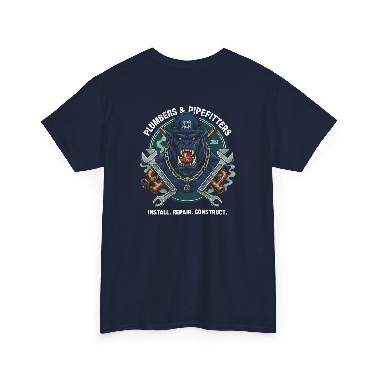 Blue Monster – Plumbers & Pipefitters Shirt