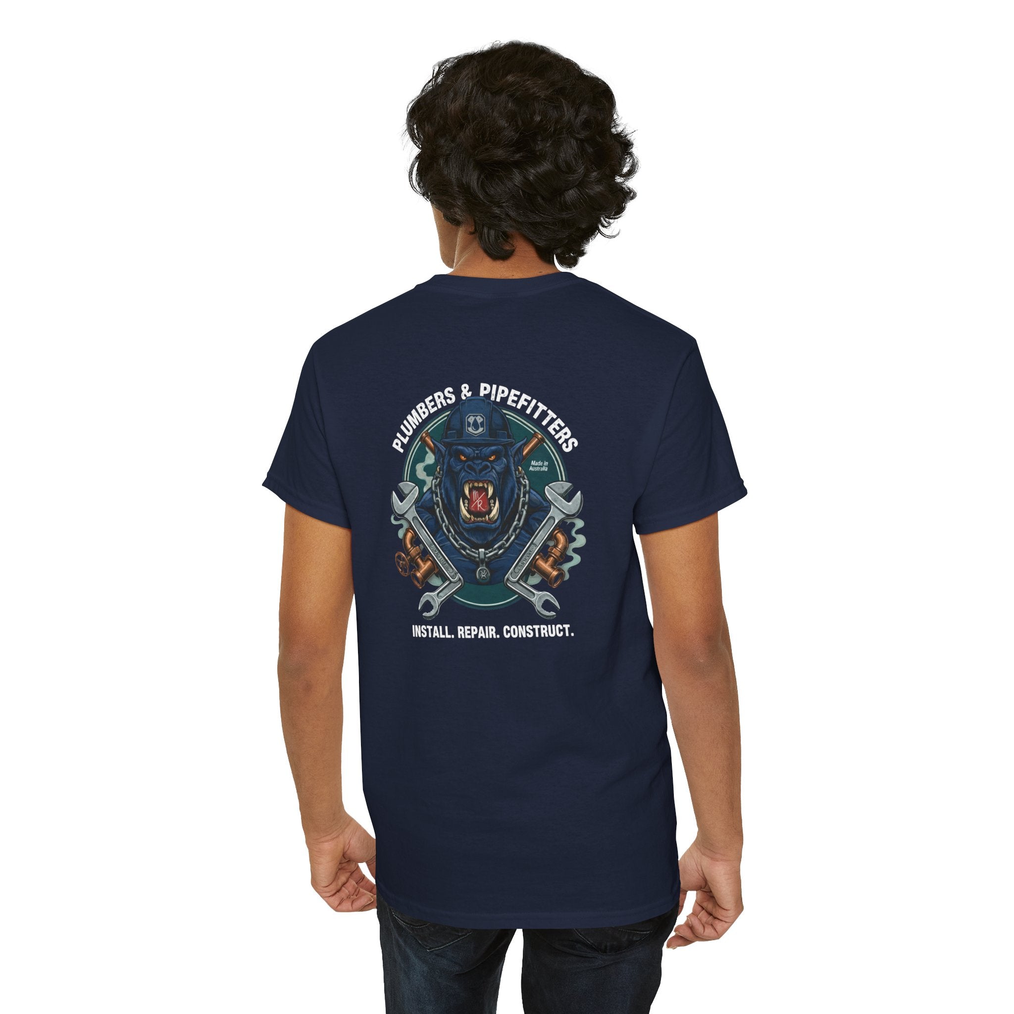 Blue Monster – Plumbers & Pipefitters Shirt