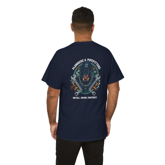 Blue Monster – Plumbers & Pipefitters Shirt