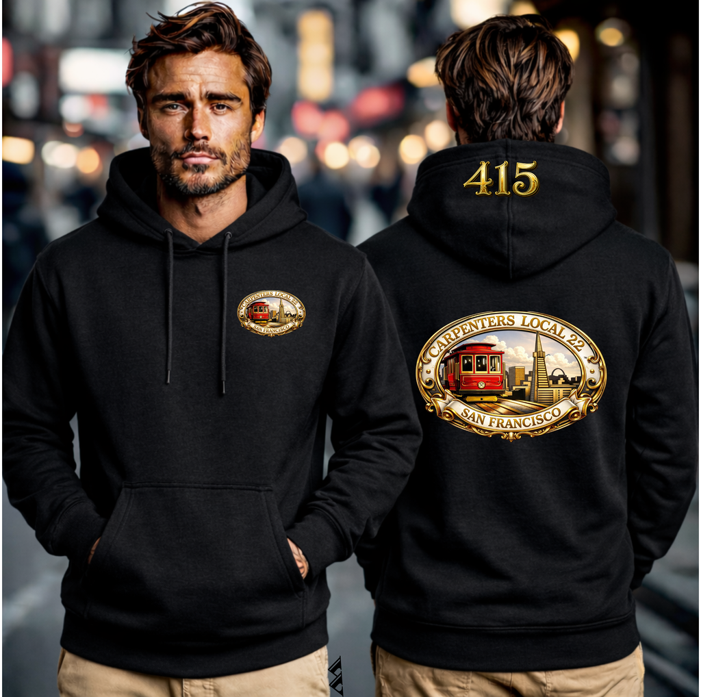 San Francisco Carpenters Local 22 – Pullover Hoodie