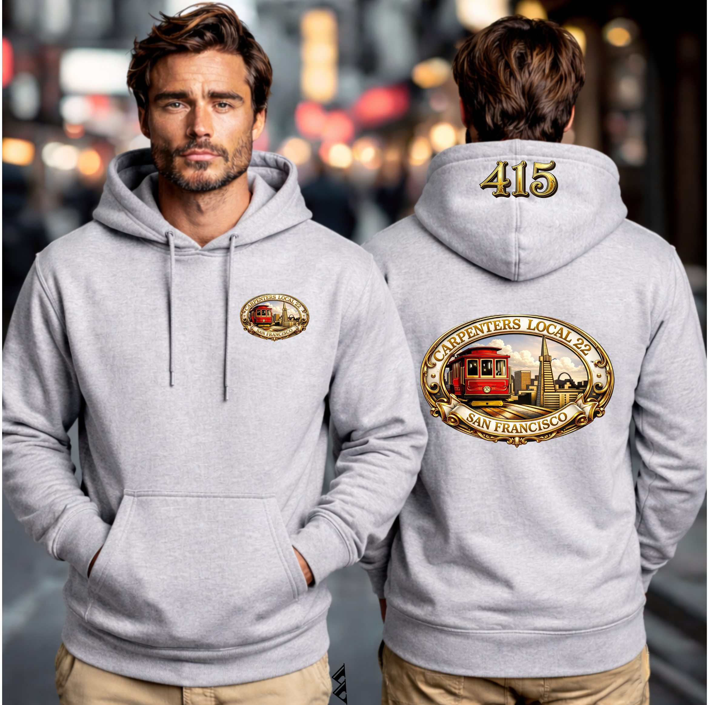 San Francisco Carpenters Local 22 – Pullover Hoodie