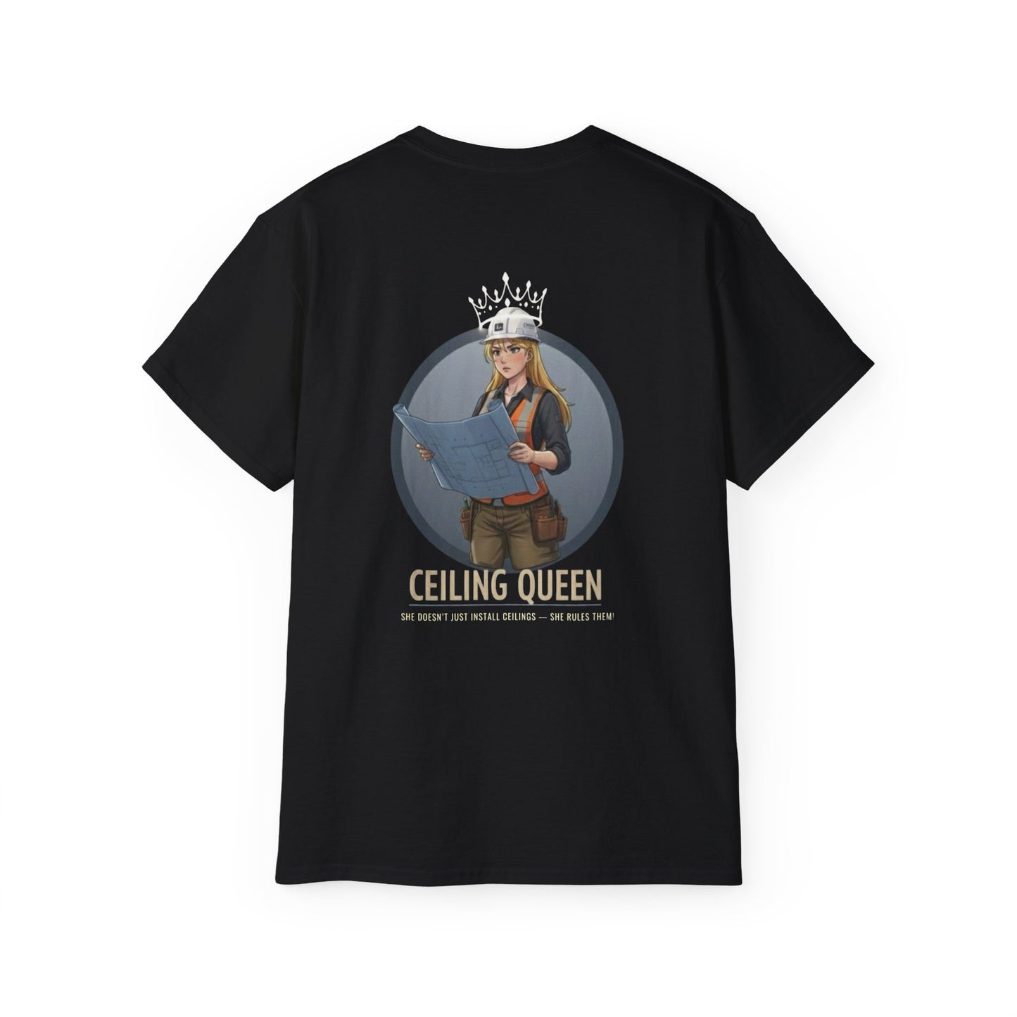 "Ceiling Queen" shirt (new design)