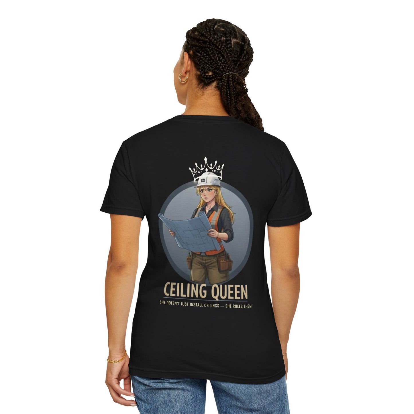 "Ceiling Queen" shirt (new design)
