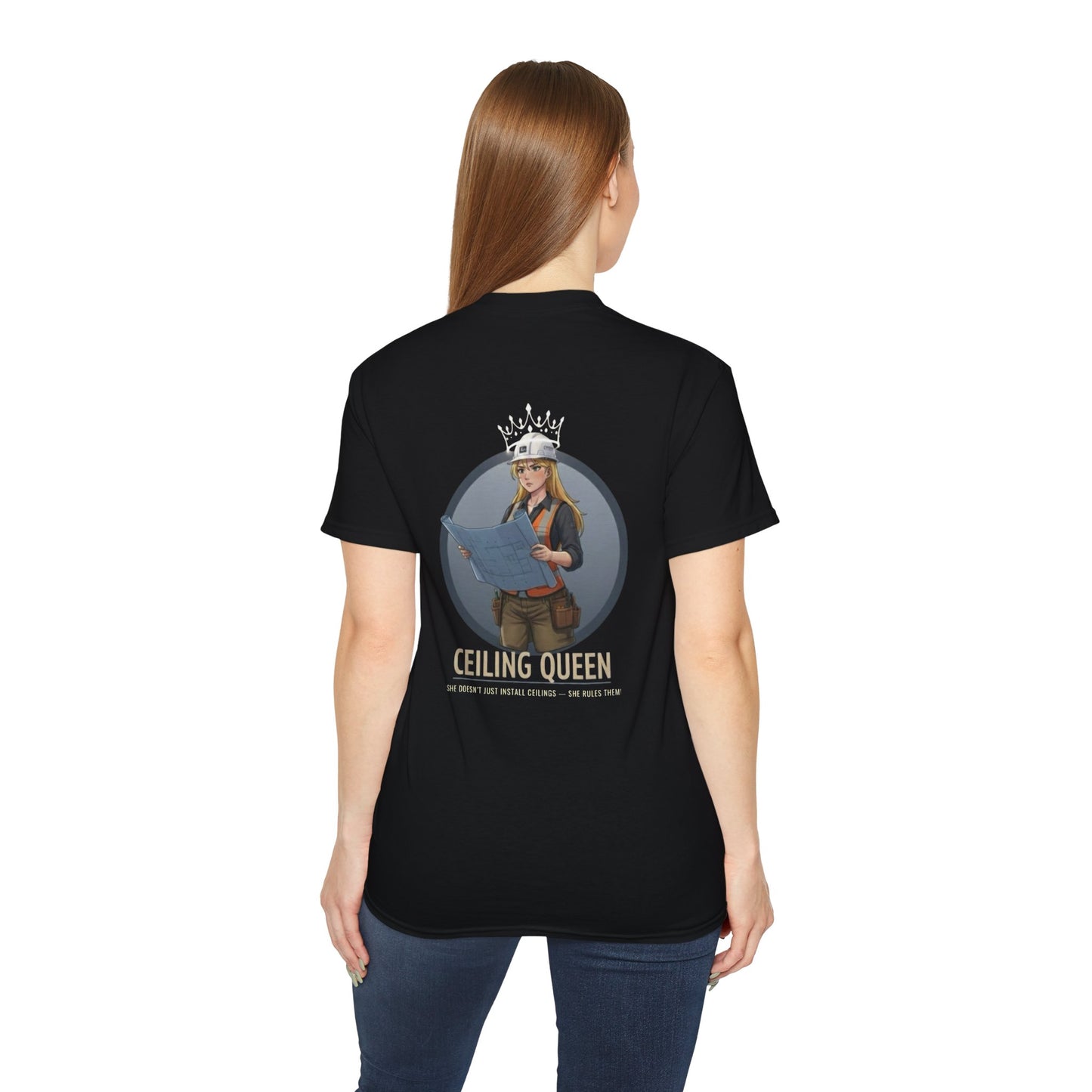 "Ceiling Queen" shirt (new design)
