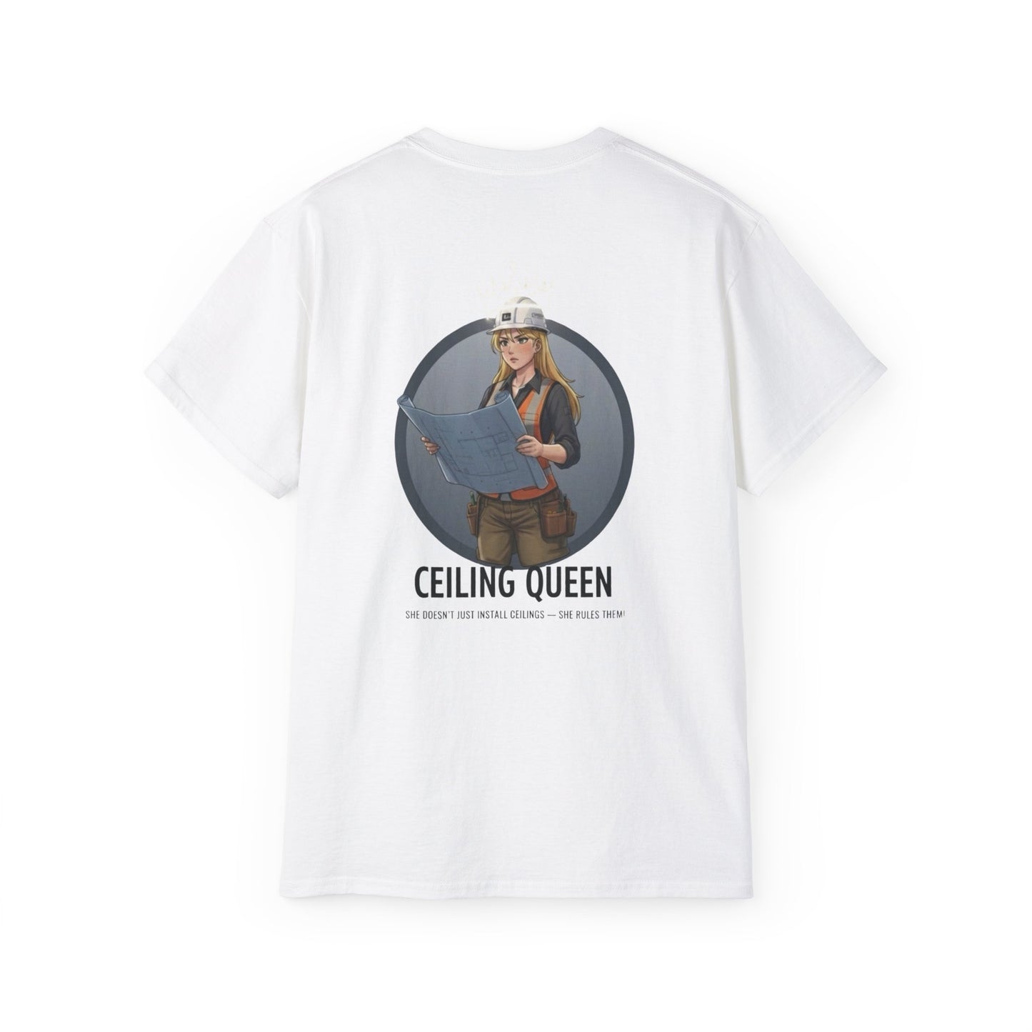 "Ceiling Queen" shirt (new design)