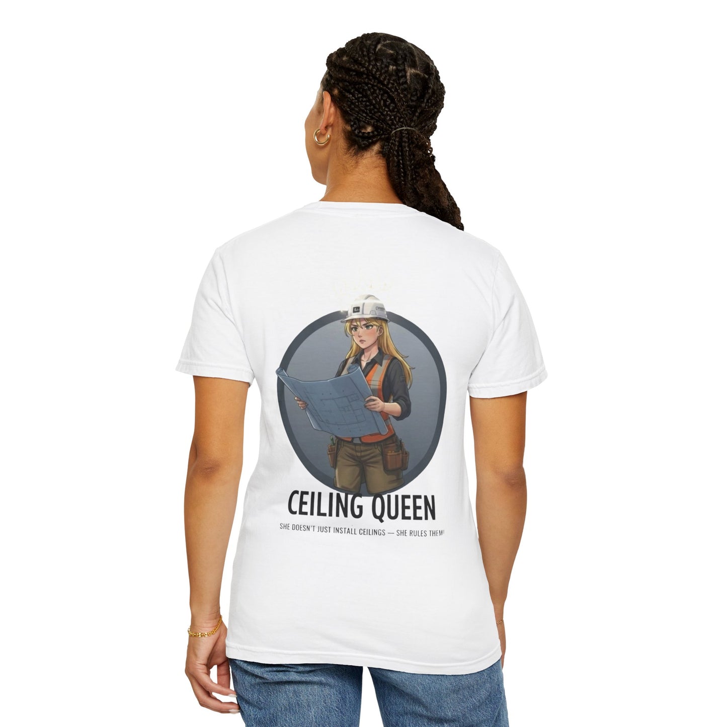 "Ceiling Queen" shirt (new design)