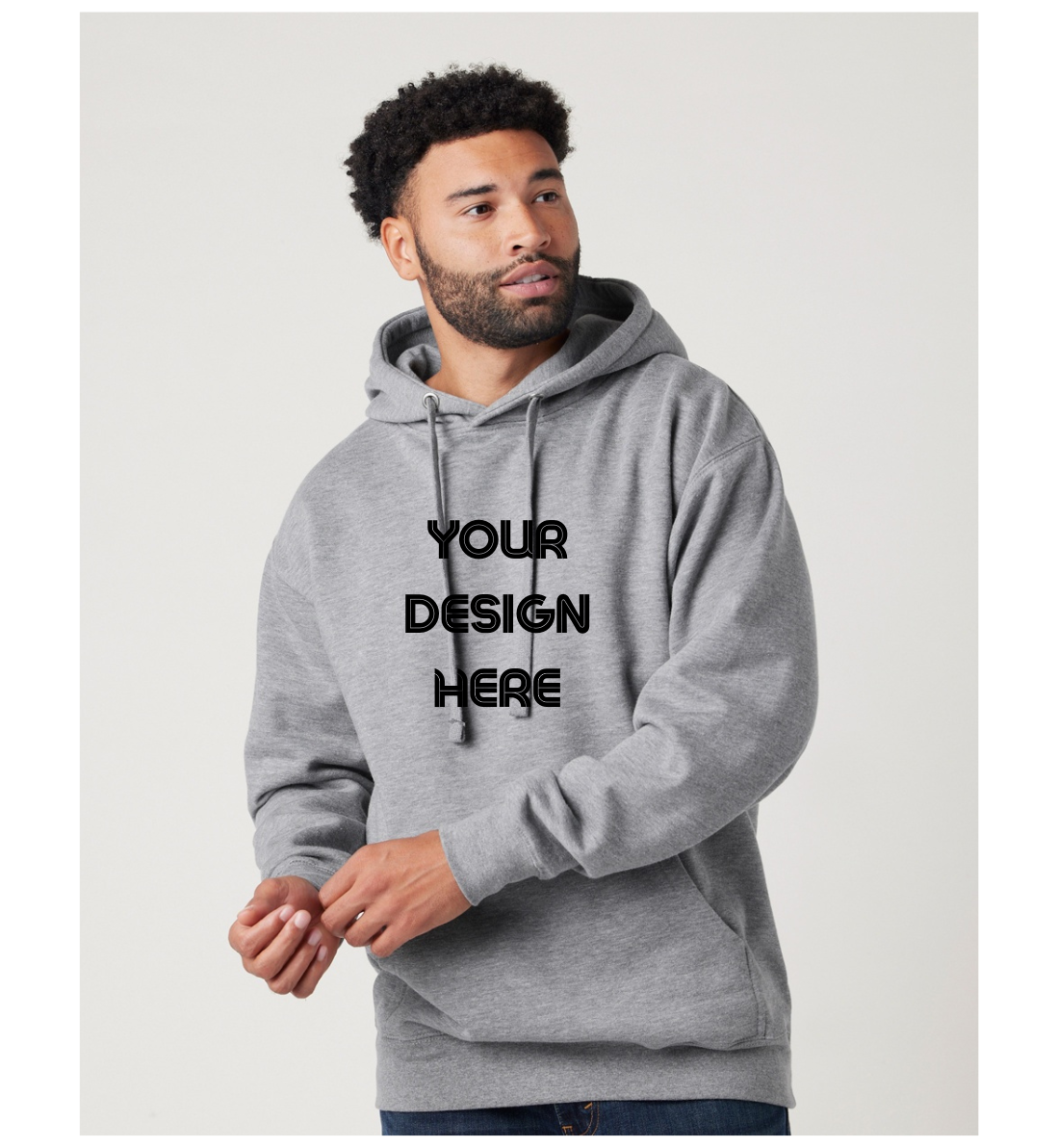 Midweight Custom Hoodie – Lane Seven LS14001