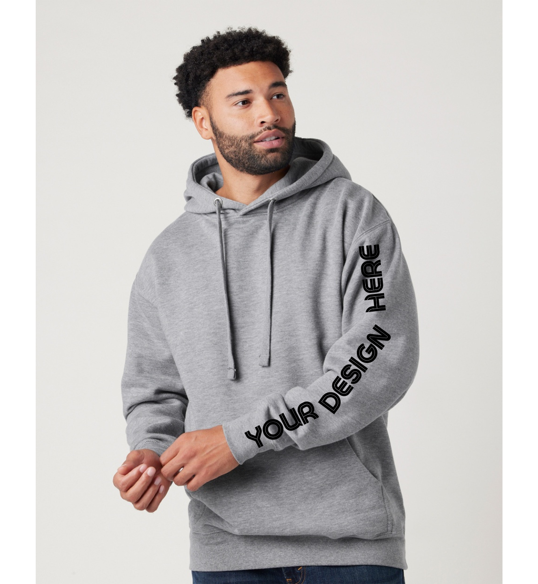 Midweight Custom Hoodie – Lane Seven LS14001