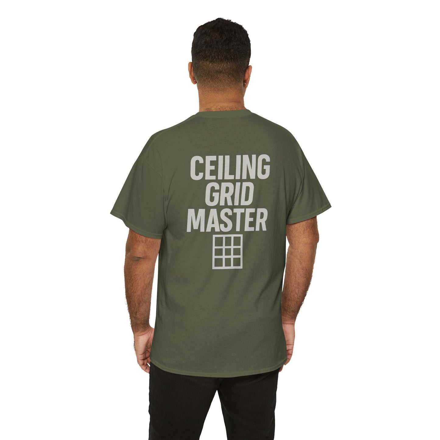 “Ceiling Grid Master” shirt