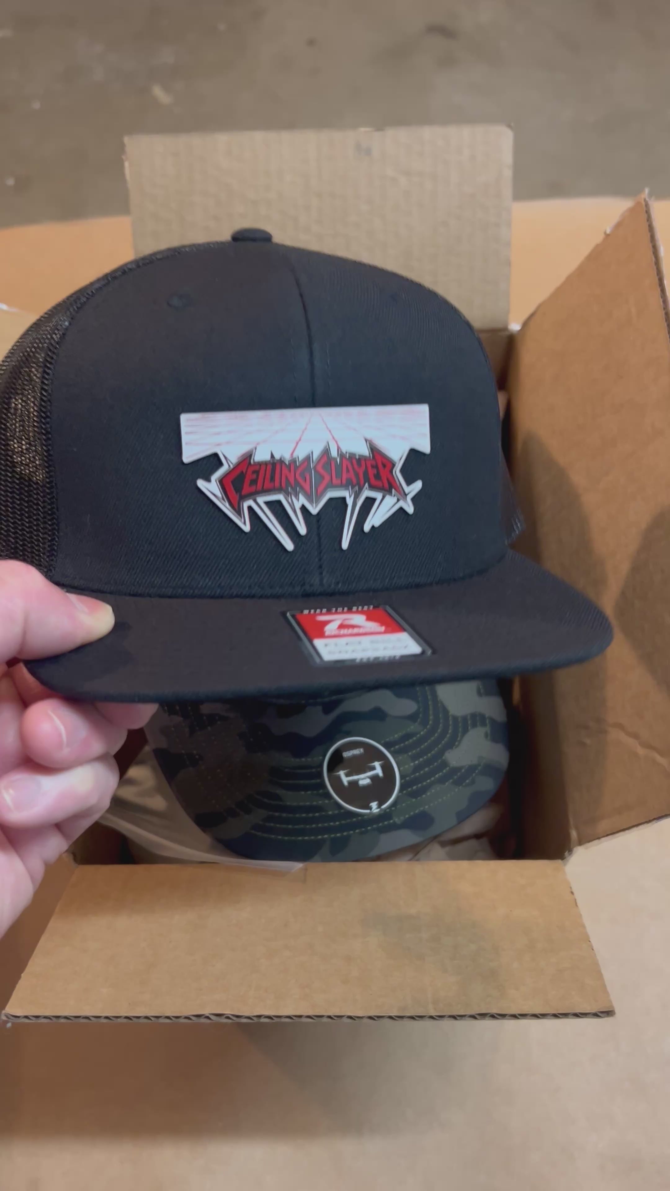 Ceiling Slayer Trucker Hat – Acrylic Patch