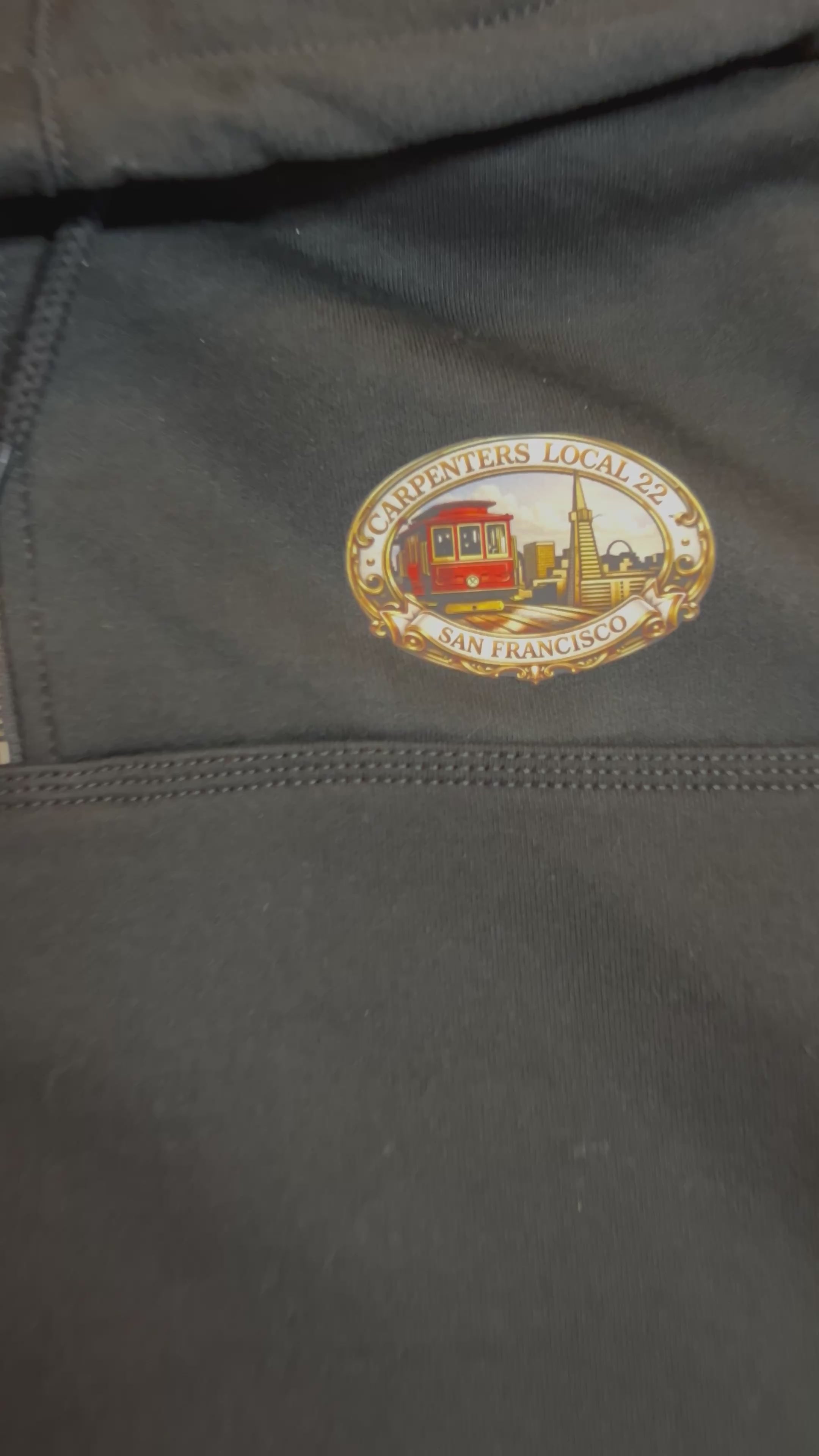 San Francisco Carpenters Local 22 – Zip-Up Hoodie